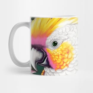 Tropical Flower Bird Mug